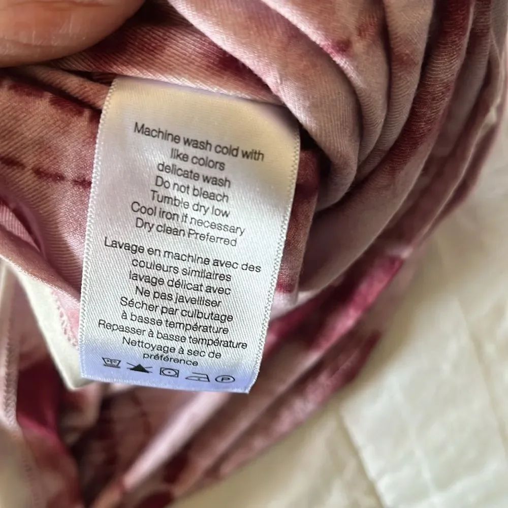 Veronica Beard Rhône Tank NWT Size L Raspberry Heather - Picture 8 of 8